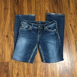 Silver | Suki Medium to Dark Wash Denim Jeans